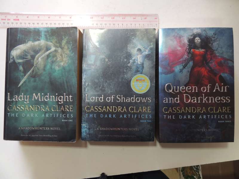 Shadowhunters Dark Artifices 3 Vol Set, Lady Midnight, Lord of Shadows,Queen of Air- Cassandra Clare