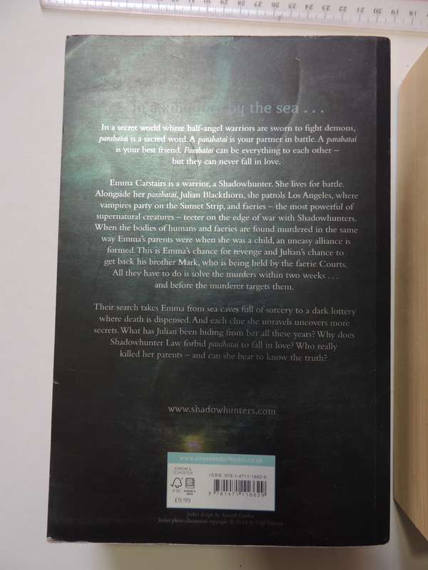 Shadowhunters Dark Artifices 3 Vol Set, Lady Midnight, Lord of Shadows,Queen of Air- Cassandra Clare