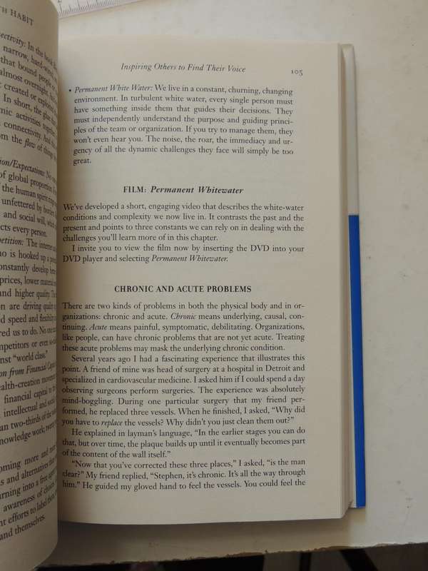 The 8th Habit: From Effectiveness To Greatness- Stephen R. Covey