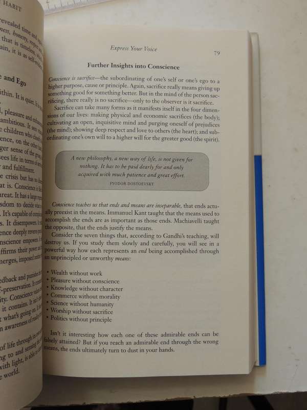 The 8th Habit: From Effectiveness To Greatness- Stephen R. Covey