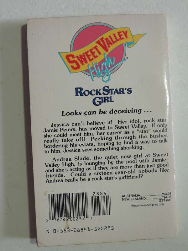 Rock Star's Girl: Sweet Valley High 72 - Francine Pascal
