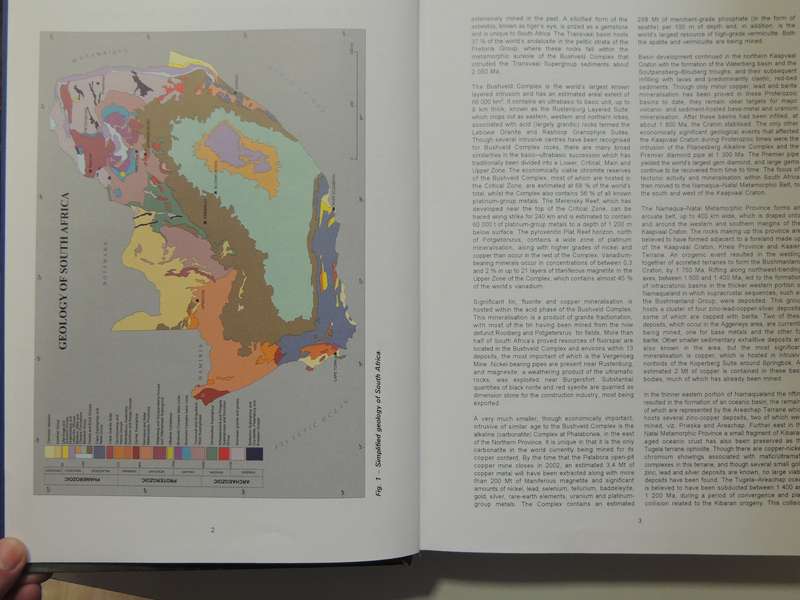 The Mineral Resources Of South Africa- ed. M.G.C. Wilson & C.R. Anhaeusser   6th Edition