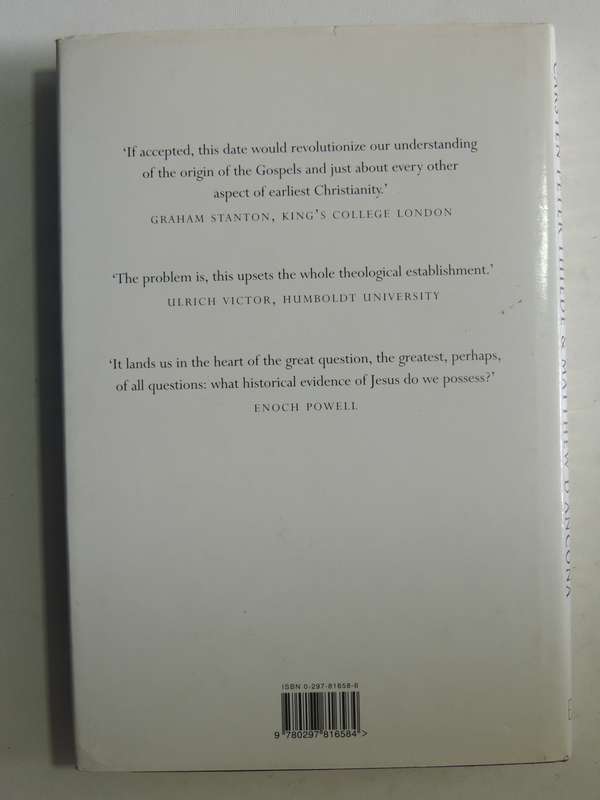 The Jesus Papyrus- Carsten Peter Thiede & Matthew D'Ancona