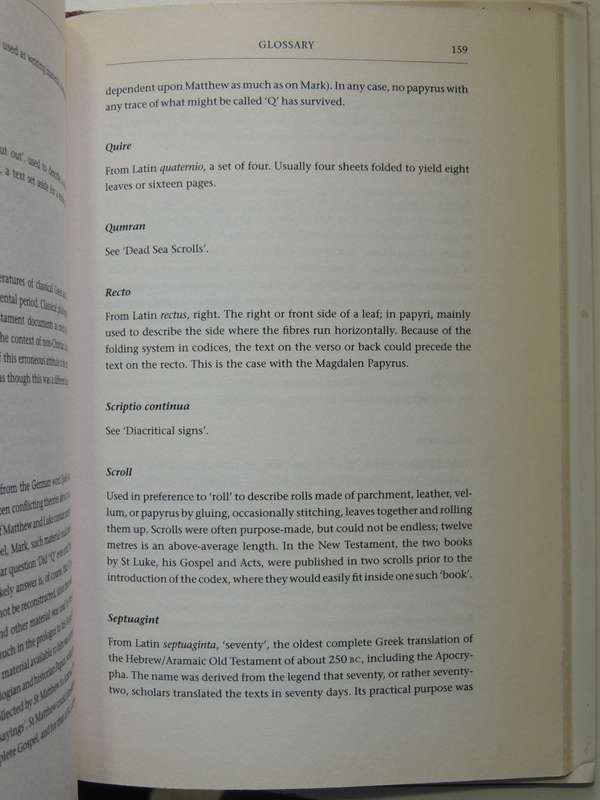 The Jesus Papyrus- Carsten Peter Thiede & Matthew D'Ancona