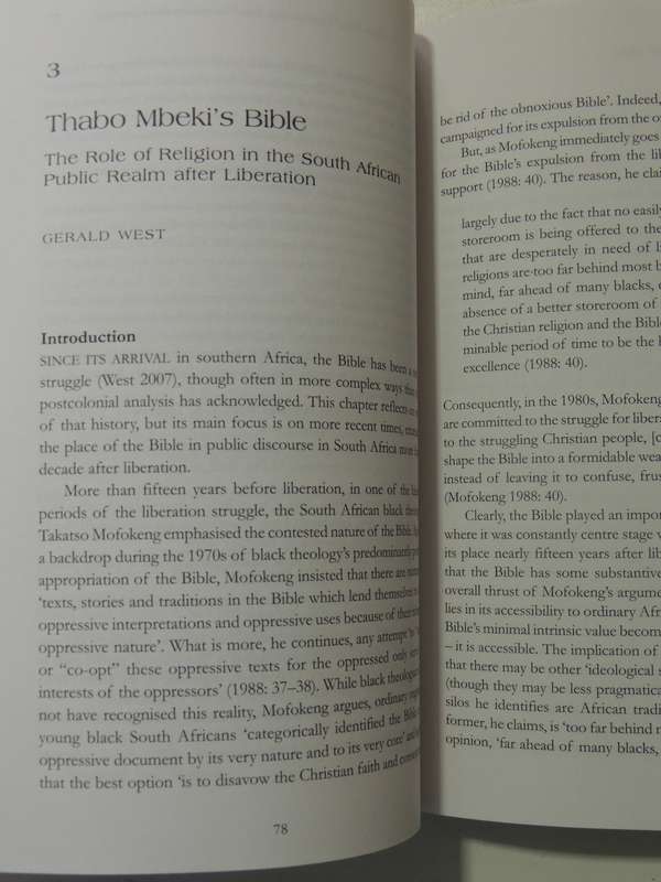 Religion And Spirituality In South Africa: New Perspectives - ed Duncan Brown