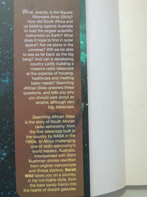 Searching African Skies The Square Kilometre Array & South Africa's Quest To Hear Songs Sarah Wild