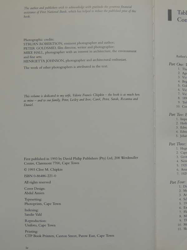 Johannesburg Style, Architecture & Society 1880's-1960s, Incl Wits Review Apr 2021 Vol 45 & .....