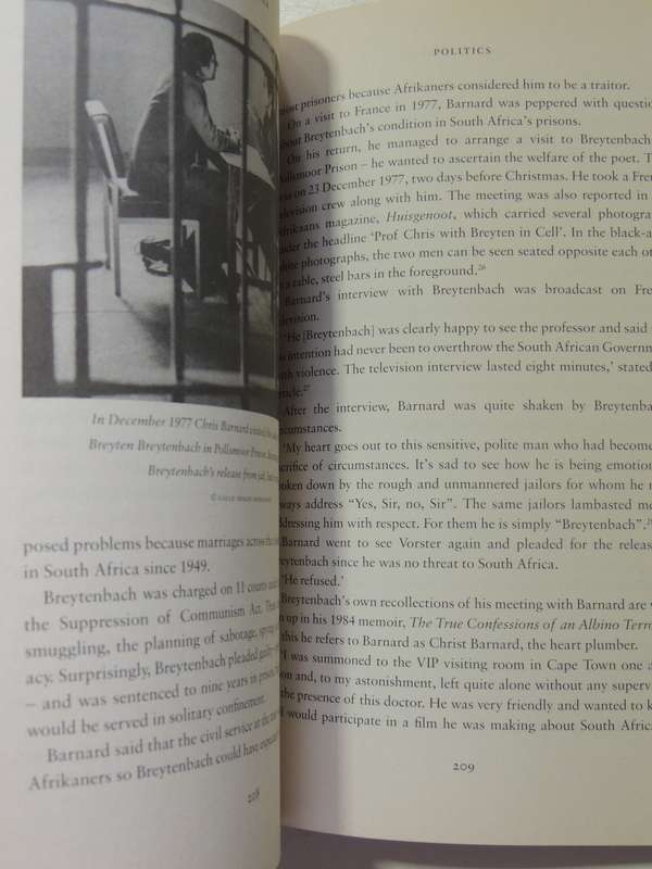 Heartbreaker: Christiaan Barnard And The First Heart Transplant - James-Brent Styan