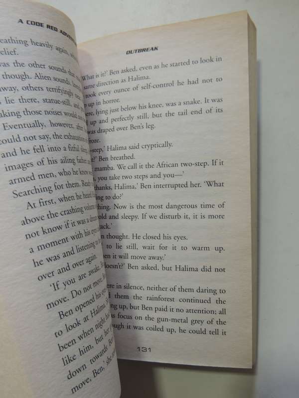 Outbreak, A Breath-taking Adventure from the SAS Hero- Chris Ryan