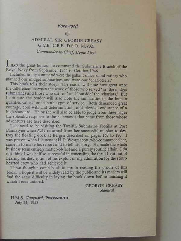 Above Us The Waves: The Story Of Midget Submarines An Human Torpedoes - C.E.T. Warren & James Benson