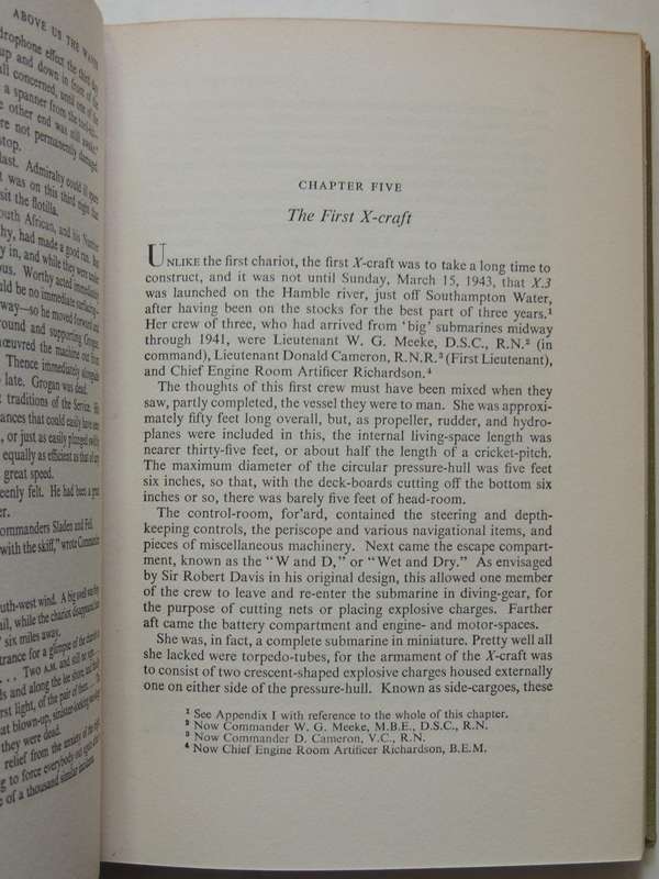 Above Us The Waves: The Story Of Midget Submarines An Human Torpedoes - C.E.T. Warren & James Benson