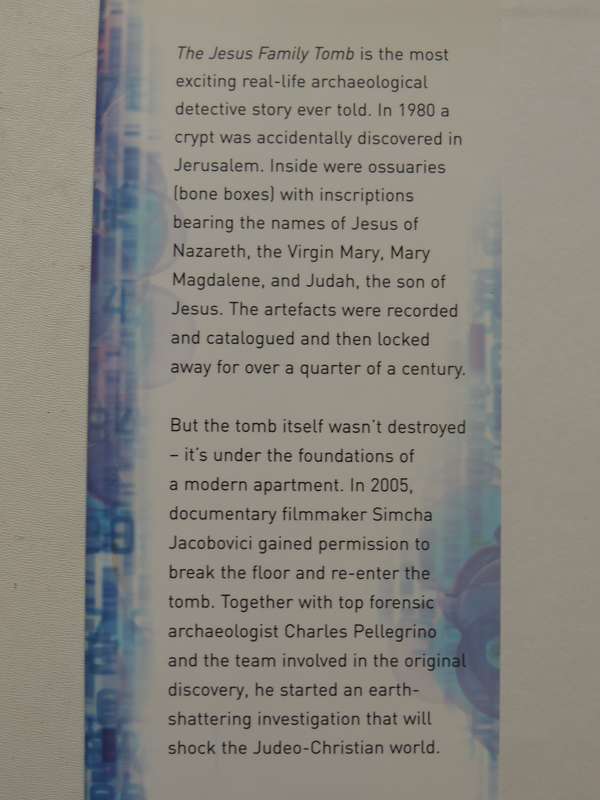The Jesus Family Tomb:The Discovery That Will Change History Forever - Simcha Jacobovici, Charles P