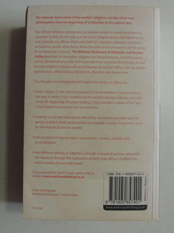 The Watkins Dictionary of Religions and Seculiar Faiths - Gerald Benedict