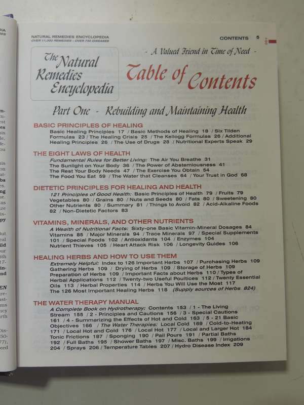 The Natural Remedies Encyclopedia, 7th Edition - MD Vance H Ferrell, Harold M Cherne