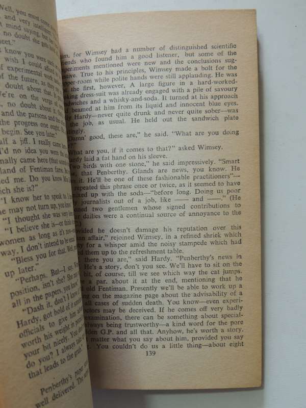 The Unpleasantness At The Bellona Club - Dorothy L. Sayers