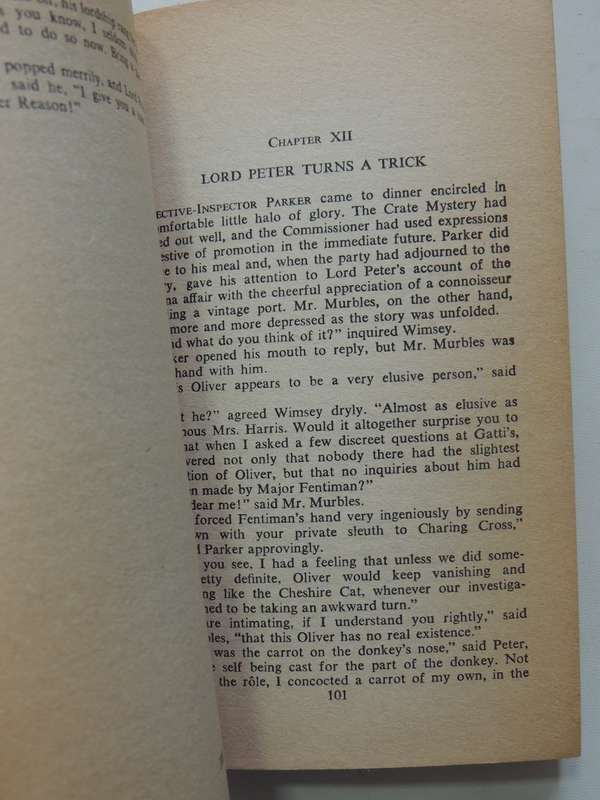 The Unpleasantness At The Bellona Club - Dorothy L. Sayers