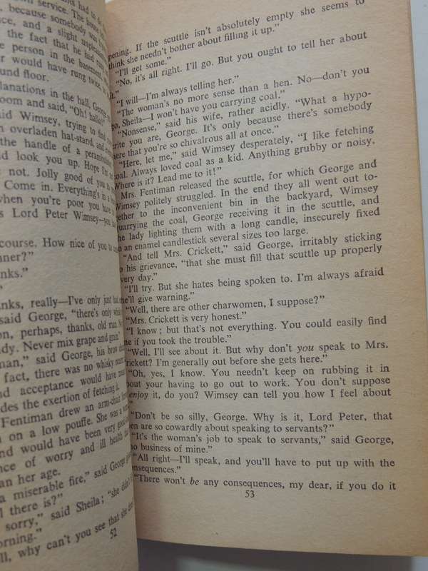 The Unpleasantness At The Bellona Club - Dorothy L. Sayers