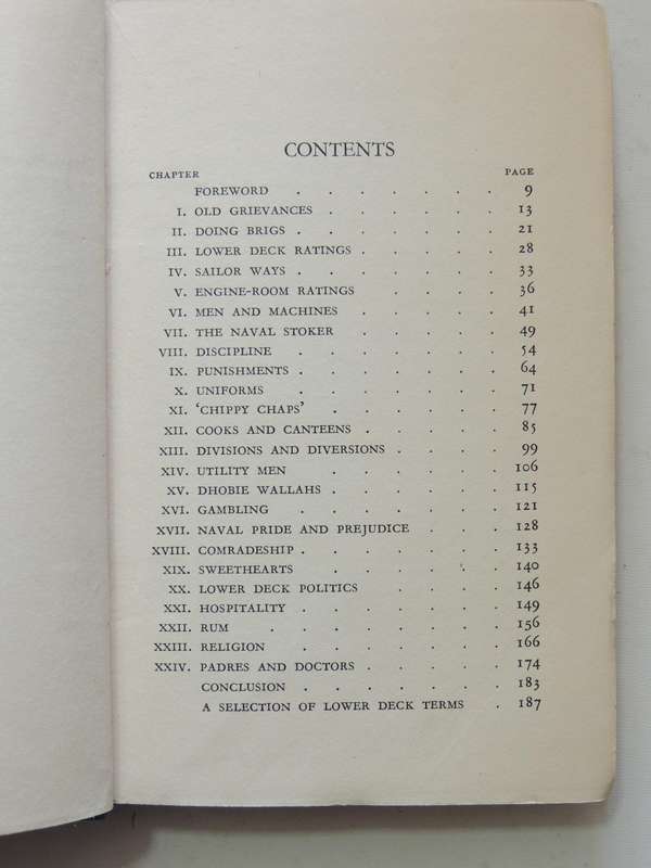 "Clear Lower Deck": An Intimate Study Of The Man Of The Royal Navy  - Sidney Knock  2nd Edition 1933