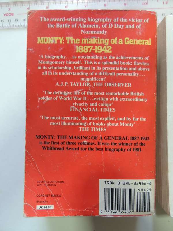 Monty: The Authorised Biography In Three Volumes   Nigel Hamilton