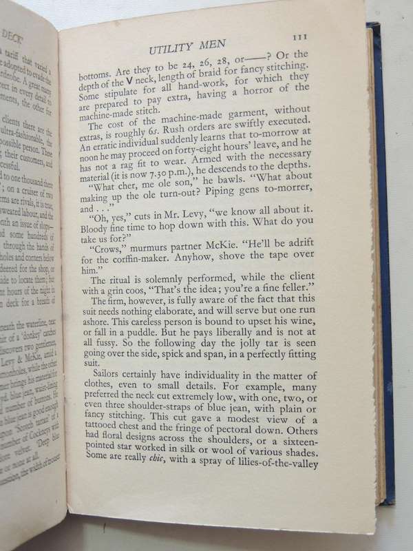 "Clear Lower Deck": An Intimate Study Of The Man Of The Royal Navy  - Sidney Knock  2nd Edition 1933