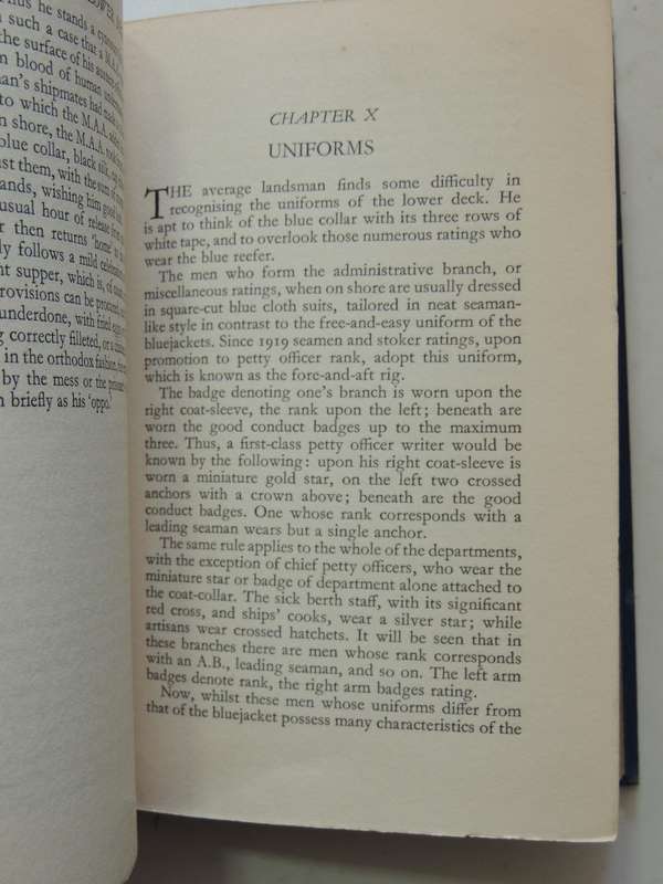 "Clear Lower Deck": An Intimate Study Of The Man Of The Royal Navy  - Sidney Knock  2nd Edition 1933