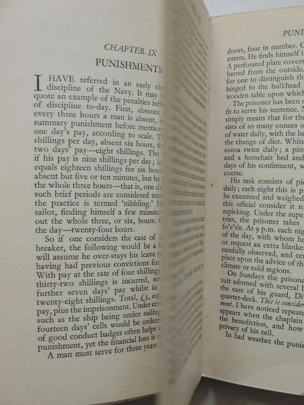 "Clear Lower Deck": An Intimate Study Of The Man Of The Royal Navy  - Sidney Knock  2nd Edition 1933