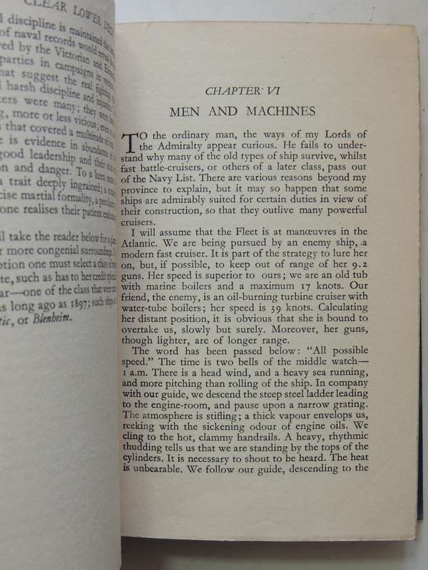 "Clear Lower Deck": An Intimate Study Of The Man Of The Royal Navy  - Sidney Knock  2nd Edition 1933