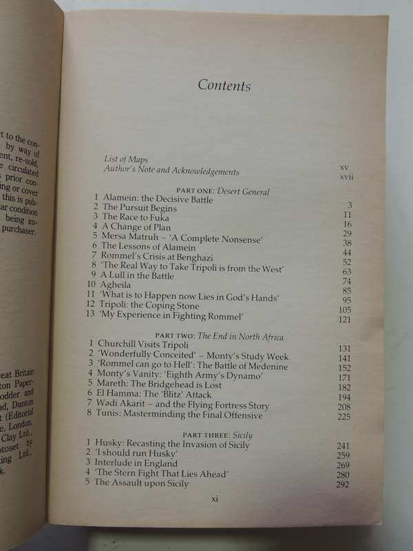 Monty: The Authorised Biography In Three Volumes   Nigel Hamilton