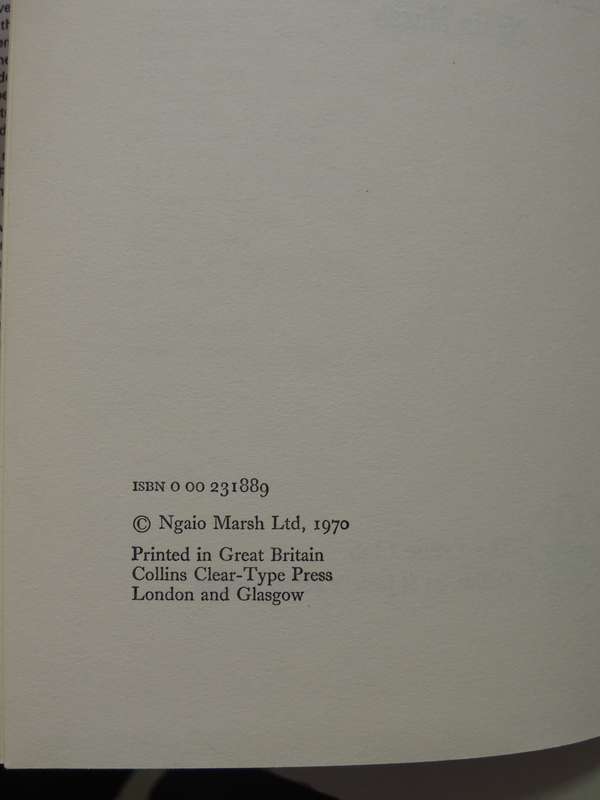 When In Rome - Ngaio Marsh   1st Edition