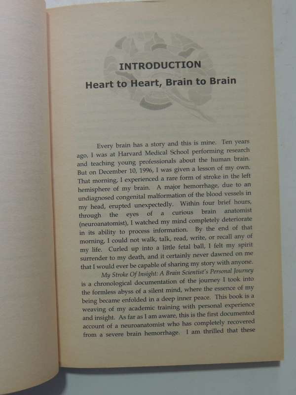 My Stroke Of Insight: A Brain Scientist's Personal Journey - Jill Bolte taylor