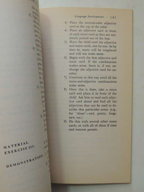Teaching Montessori In The Home: The Pre-School Years  - Elizabeth G. Hainstock
