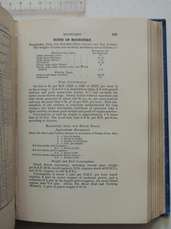 Mackrow's Naval Architect's Shipbuilder's Pocket Book: Formulae Rules And Tables For Marine Engineer