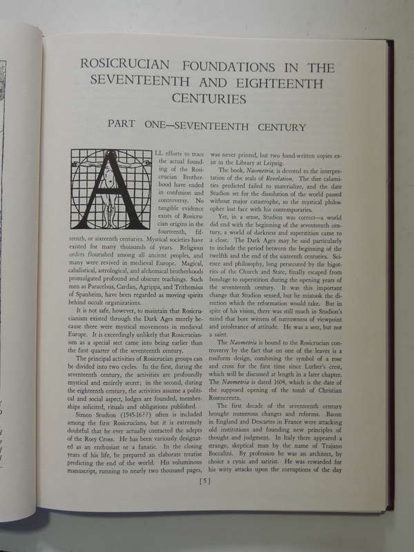 Codex Rosae Crucis D.O.M.A. - A Rare & Curious Manuscript of Rosicrucian Interest - Manly P Hall