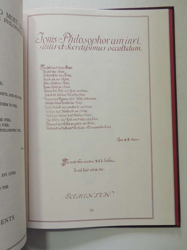 Codex Rosae Crucis D.O.M.A. - A Rare & Curious Manuscript of Rosicrucian Interest - Manly P Hall