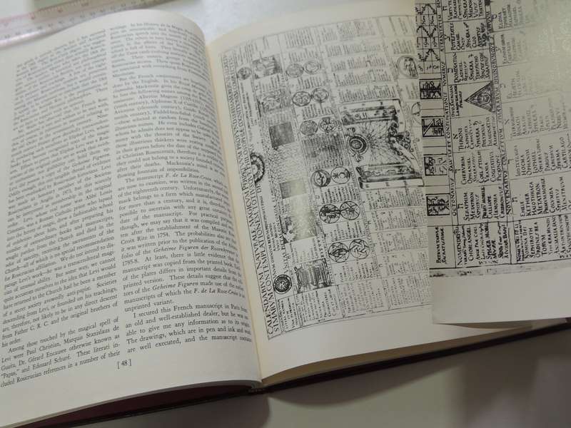 Codex Rosae Crucis D.O.M.A. - A Rare & Curious Manuscript of Rosicrucian Interest - Manly P Hall
