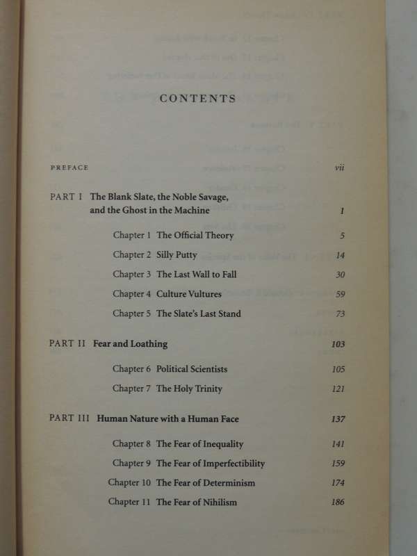 The Blank Slate- Stephen Pinker