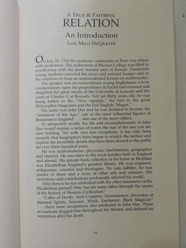A True & Faithful Relation of What Passed for Many Years Between Dr John Dee & Some Spirits