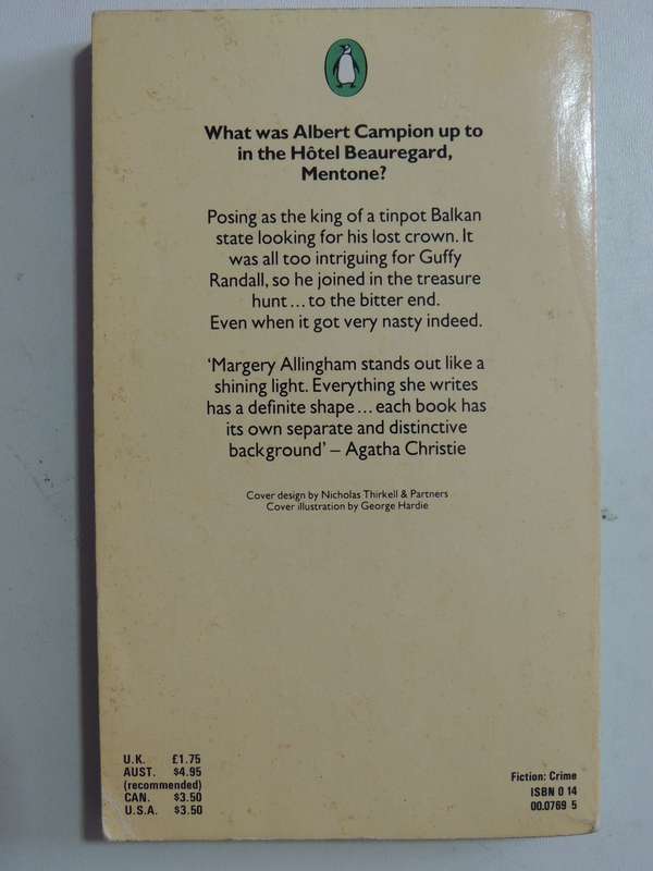 Sweet Danger- Margery Allingham