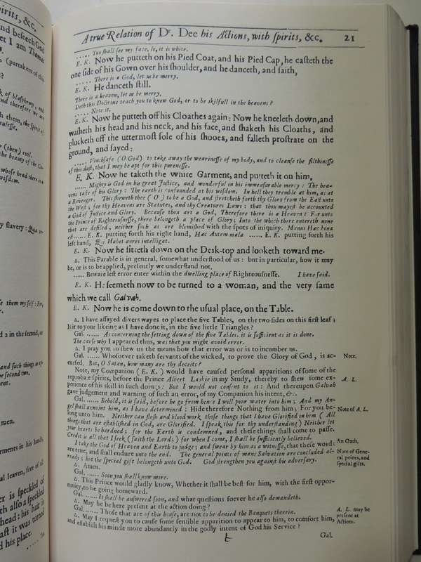 A True & Faithful Relation of What Passed for Many Years Between Dr John Dee & Some Spirits