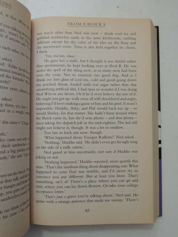 From a Buick 8 - Stephen King