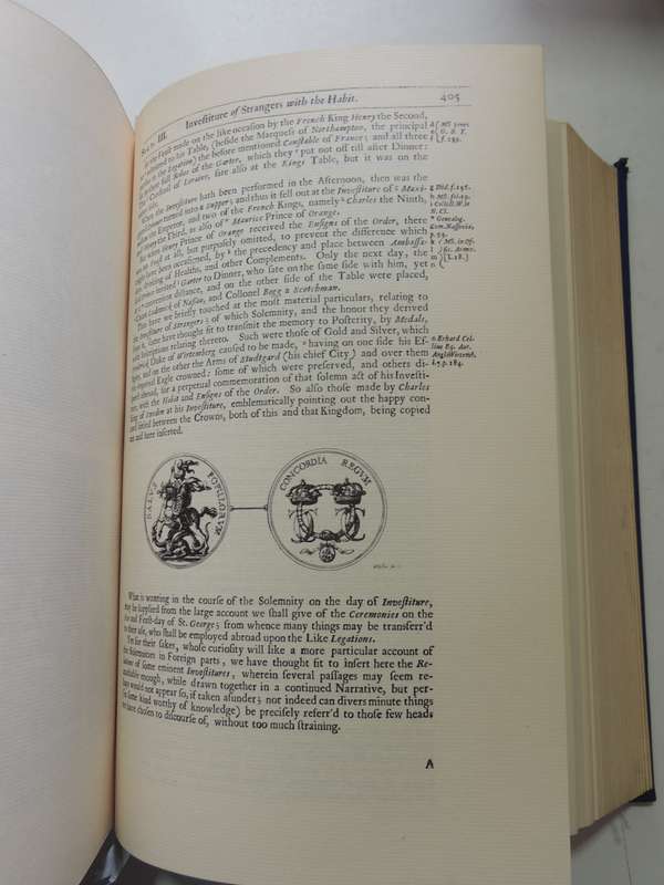 The Institution, Laws & Ceremonies of the Most Noble Order of the Garter, Facsimile Edition 1971,...