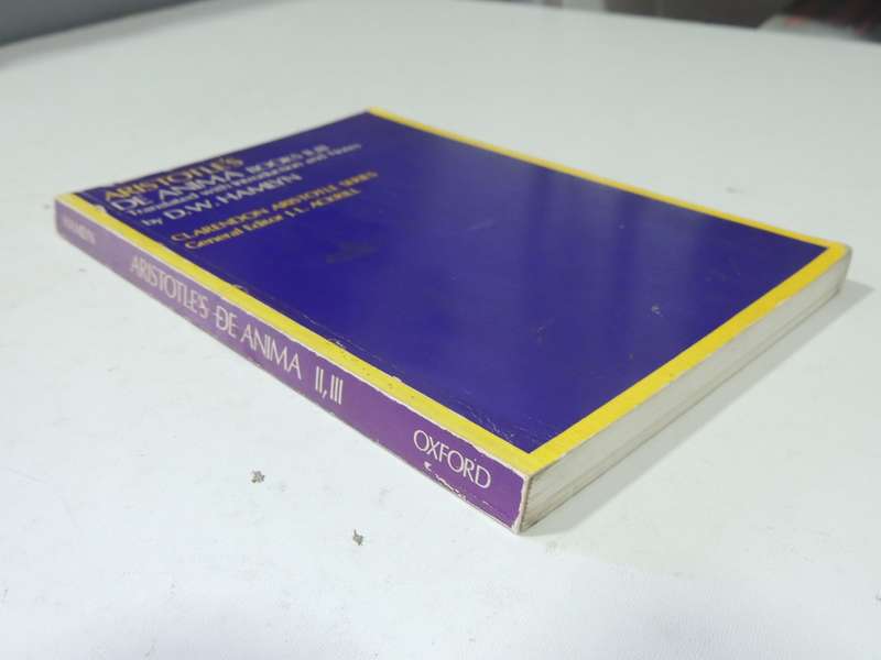 Aristotle's De Anima Books II & III - ed D.W. Hamlyn