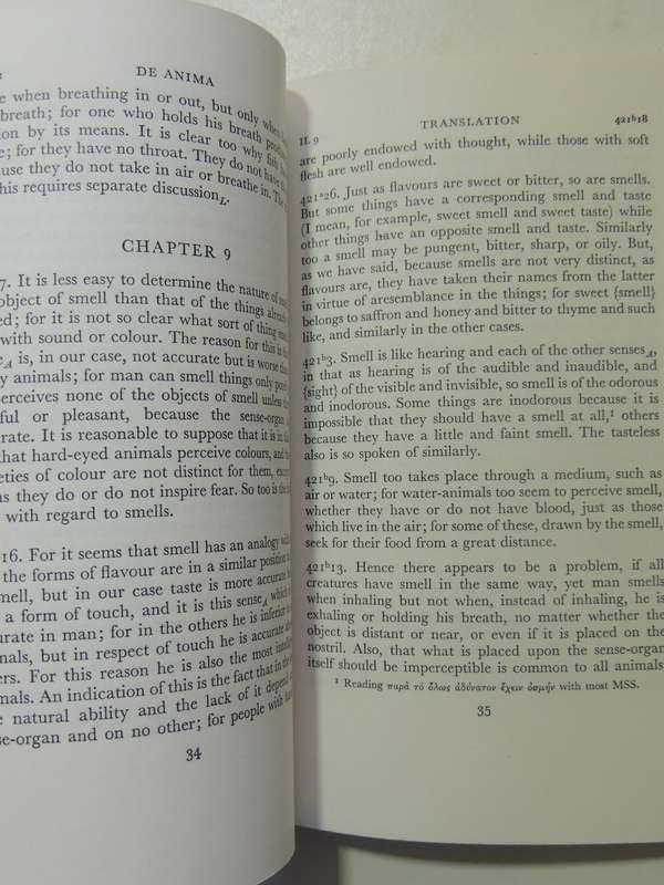Aristotle's De Anima Books II & III - ed D.W. Hamlyn