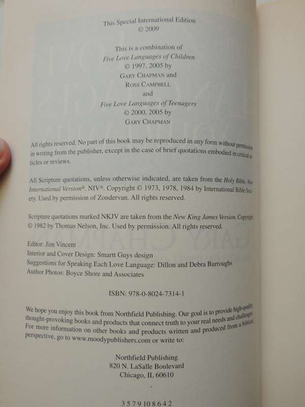 The Five Love Languages Of Your Family 2 in 1 Volume - Gary Chapman