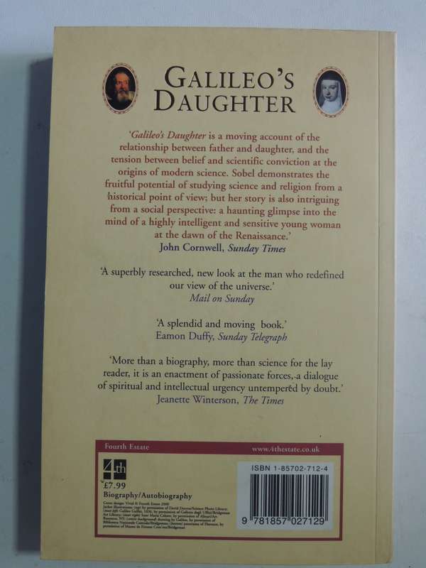 Galileo's Daughter: A Drama Of Science, Faith And Love - Dava Sobel