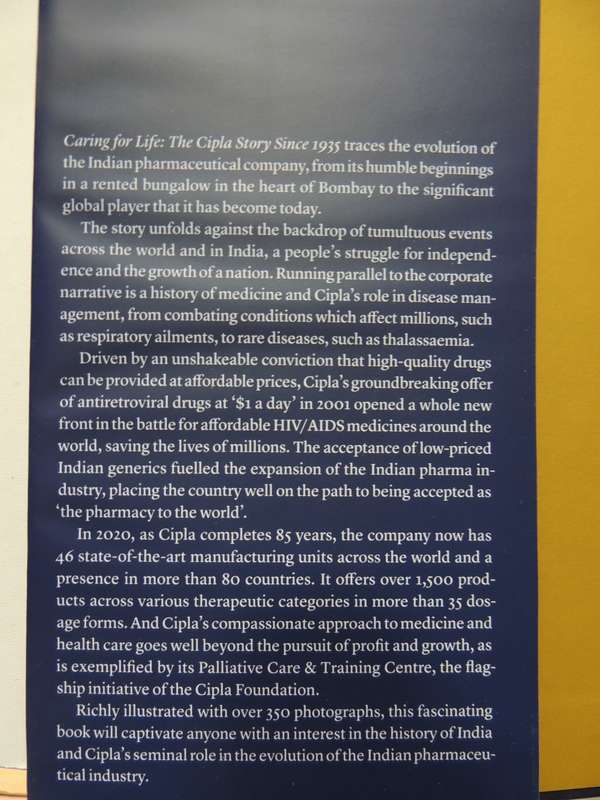 Caring for Life - The Cipla Story Since 1935 - Tulsi Vatsal