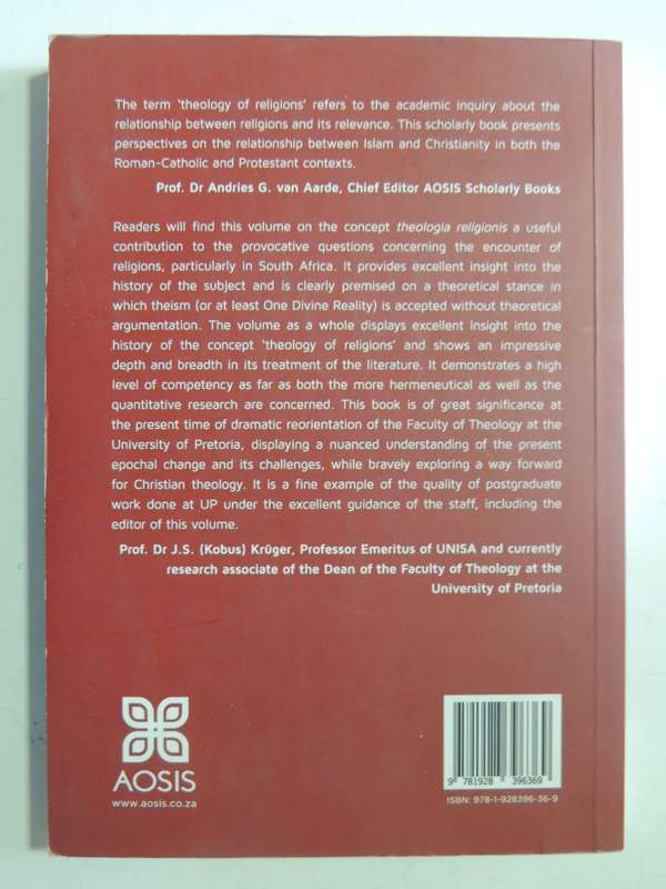 Perspectives On Theology Of Religions - ed Jaco Beyers