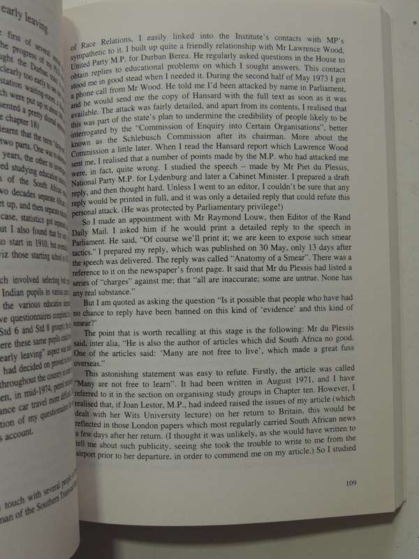 No Single Loyalty Many Strands One Design: A south African Teacher's Life - Franz Auerbach