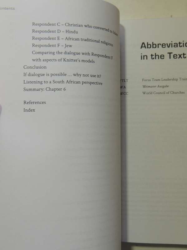 Perspectives On Theology Of Religions - ed Jaco Beyers