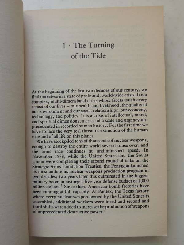 The Turning Point, Science, Society & the Rising Culture - Fritjof Capra
